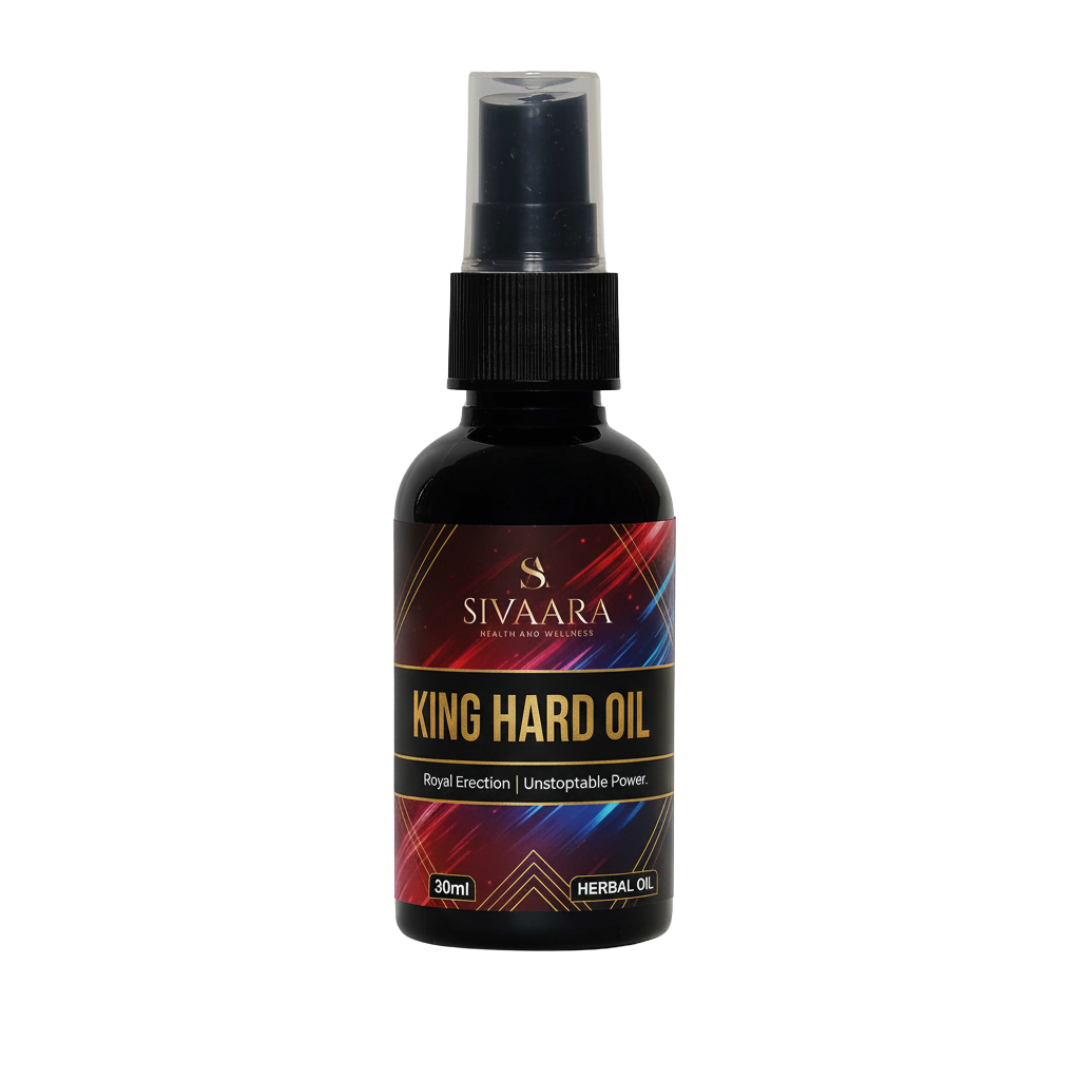 King Hard Oil - 100% results for premature ejaculation, erectile dysfunction, weaker erection etc.